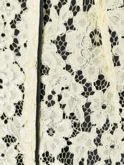 Marc Jacobs floral lace midi dress