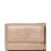 Marc Jacobs The Softshot Pearlized trifold wallet