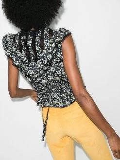 Marc Jacobs The Victorian lace trim floral top