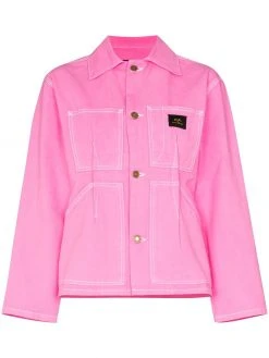 Marc Jacobs logo patch detail denim jacket