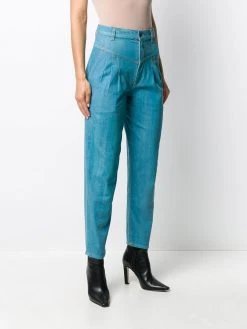 Marc Jacobs pleated carrot jeans