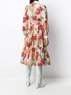 Marc Jacobs floral print silk dress