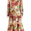 Marc Jacobs floral print silk dress