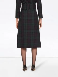 Marc Jacobs check midi skirt