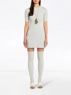 Marc Jacobs ribbed-knit mini dress
