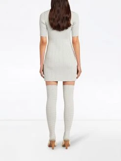 Marc Jacobs ribbed-knit mini dress