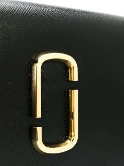 Marc Jacobs logo plaque leather crossbody bag