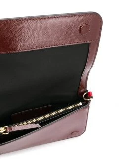 Marc Jacobs logo plaque leather crossbody bag