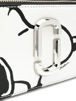 Marc Jacobs x Peanuts The Snapshot logo plaque crossbody bag
