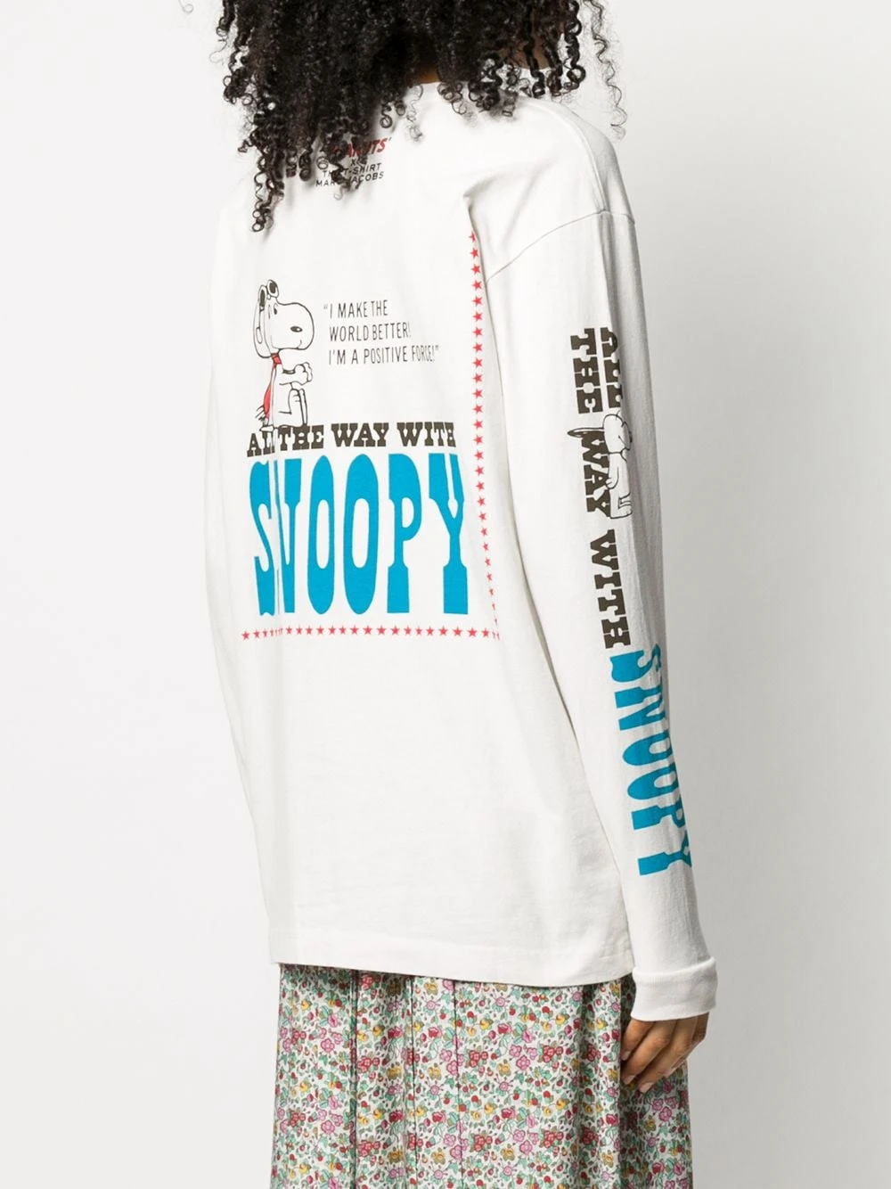 Hot Sale โค๏ธ Marc Jacobs X Peanuts Snoopy long sleeved top ๐ 6 Marc Jacobs x Peanuts Snoopy long-sleeved top