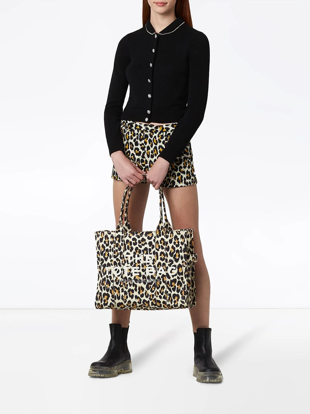 Discount ✨ Marc Jacobs Large The Leopard Tote bag ⌛ 7 Marc Jacobs large The Leopard Tote bag