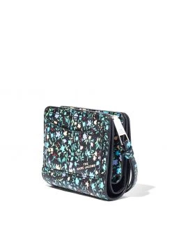 Marc Jacobs mini The Softshot ditsy floral compact wallet