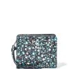 Marc Jacobs mini The Softshot ditsy floral compact wallet