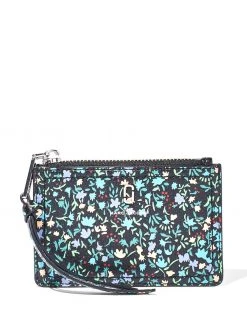 Marc Jacobs The Softshot ditsy floral top zip multi wallet