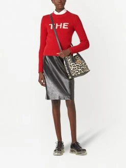 Marc Jacobs The Reporter leopard-print bag