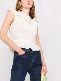 Marc Jacobs ruffle-detail vest