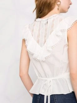 Marc Jacobs ruffle-detail vest