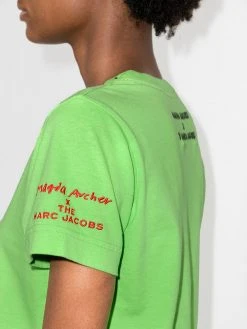 Marc Jacobs x Magda Archer Be Happy Be Lucky cotton T-shirt
