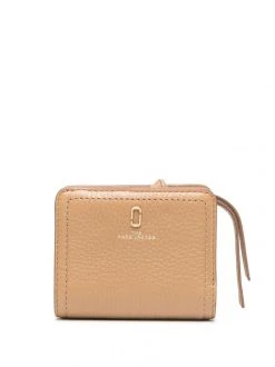 Marc Jacobs Softshot logo zipped wallet