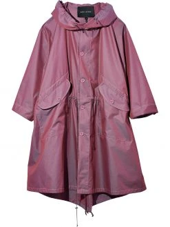 Marc Jacobs toggle-fastening waist hooded raincoat