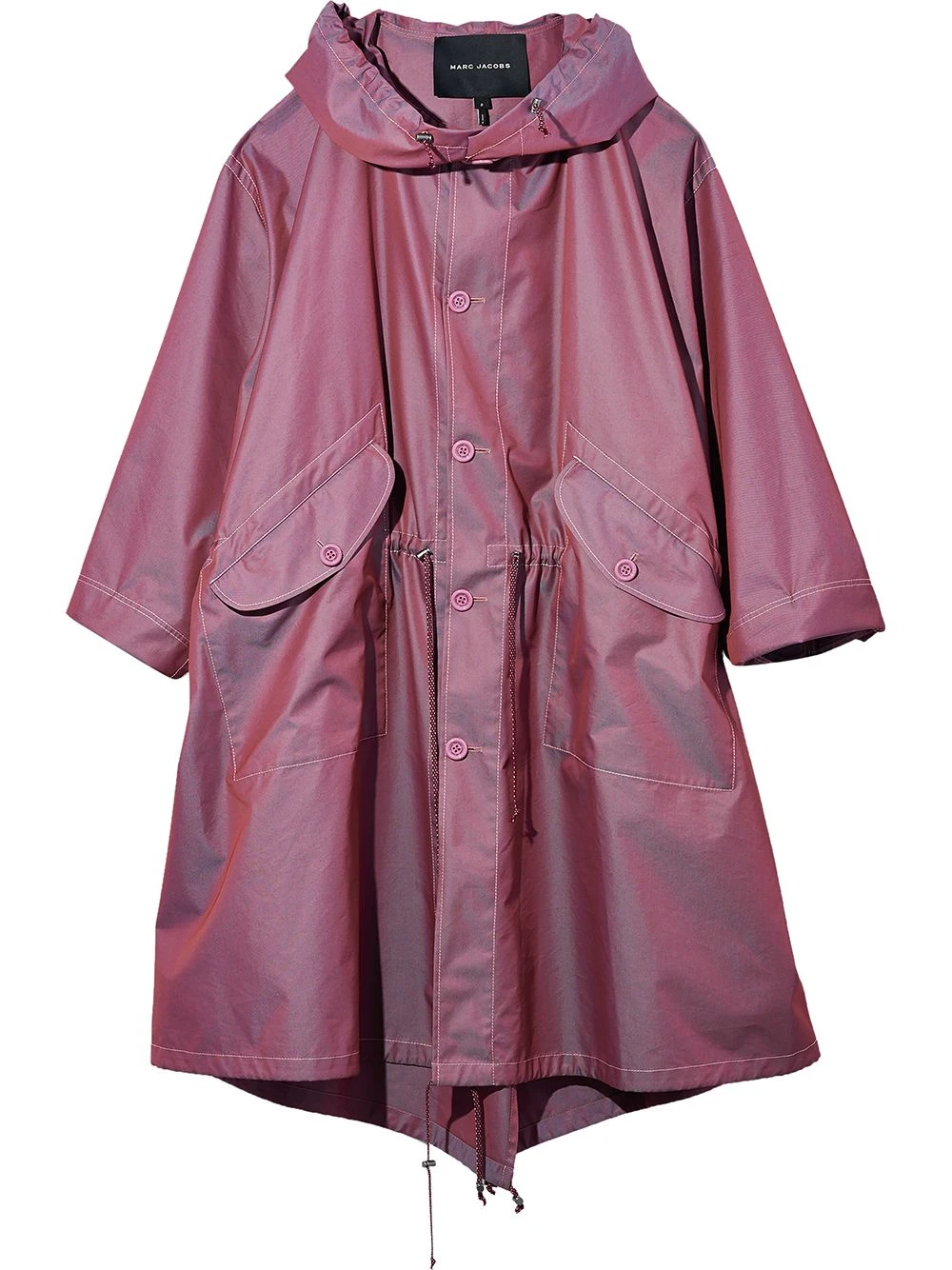 Discount ๐คฉ Marc Jacobs Toggle fastening waist hooded raincoat ๐ 3 Marc Jacobs toggle-fastening waist hooded raincoat