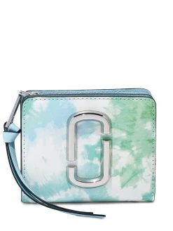 Marc Jacobs mini The Snapshot tie-dye compact wallet