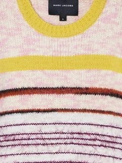 Marc Jacobs intarsia stripe-knit jumper