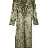 Marc Jacobs Henley velvet-effect dress