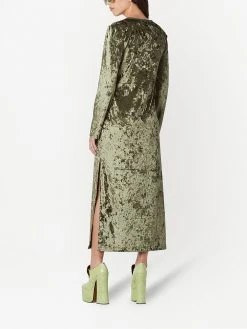 Marc Jacobs Henley velvet-effect dress