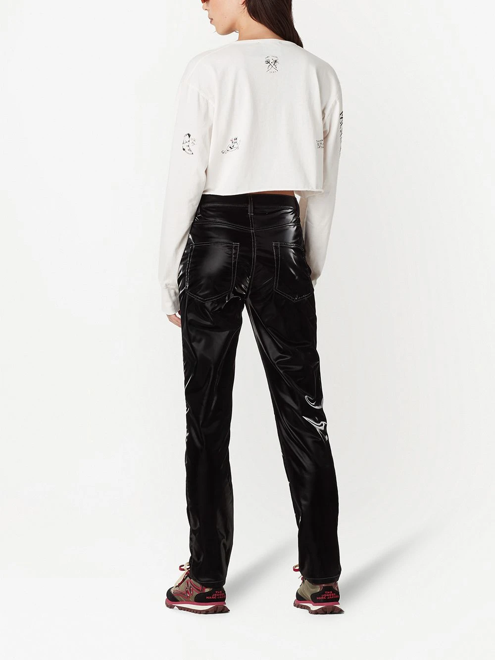 Buy β€οΈ Marc Jacobs Contrast stitching five pocket trousers π€© 6 Marc Jacobs contrast-stitching five-pocket trousers