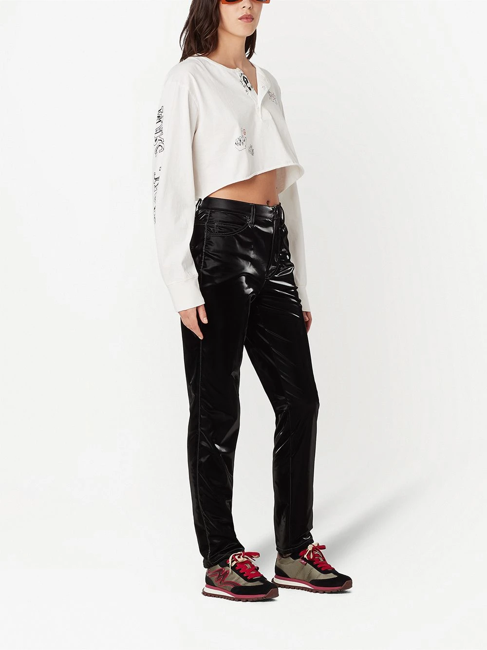 Buy β€οΈ Marc Jacobs Contrast stitching five pocket trousers π€© 5 Marc Jacobs contrast-stitching five-pocket trousers