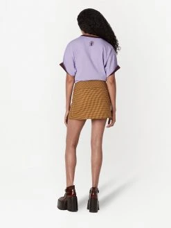 Marc Jacobs tailored lock-detail miniskirt