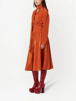 Marc Jacobs belted scarf dress