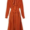 Marc Jacobs belted scarf dress