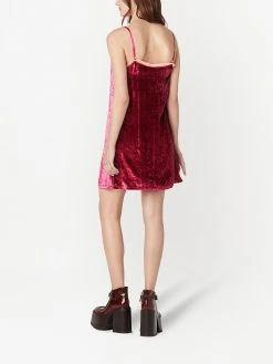 Marc Jacobs velvet-effect slip dress