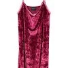 Marc Jacobs velvet-effect slip dress