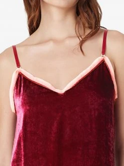 Marc Jacobs velvet-effect slip dress