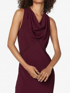 Marc Jacobs cowl-neck sleeveless midi dress