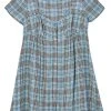 Marc Jacobs check-print short-sleeve dress