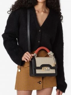 Marc Jacobs The J Link Twist canvas tote bag