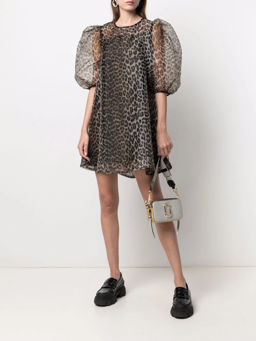 Best Pirce โ Marc Jacobs The Snapshot metallic crossbody bag ๐ 5 Marc Jacobs The Snapshot metallic crossbody bag