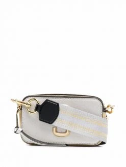 Marc Jacobs The Snapshot metallic crossbody bag