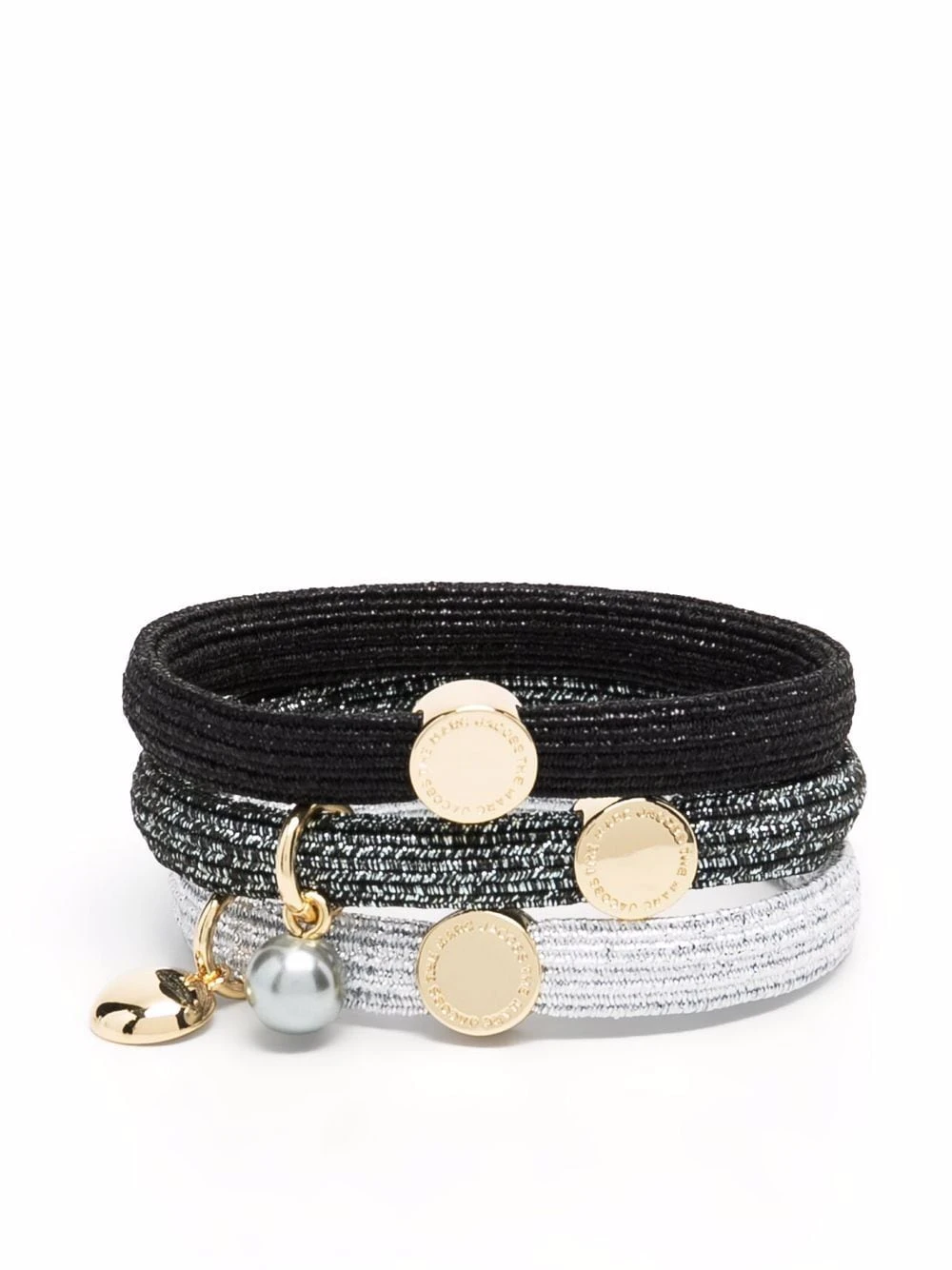 Buy ๐ Marc Jacobs The Medallion abalone elastics ๐ 3 Marc Jacobs The Medallion abalone elastics