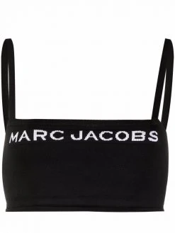 Marc Jacobs The Bandeau intarsia-knit top