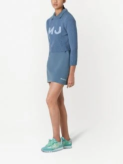 Marc Jacobs logo embroidered jumper