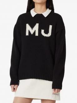 Marc Jacobs The Big Sweater intarsia logo jumper