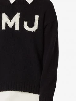 Marc Jacobs The Big Sweater intarsia logo jumper
