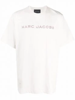 Marc Jacobs embroidered-logo cotton T-shirt
