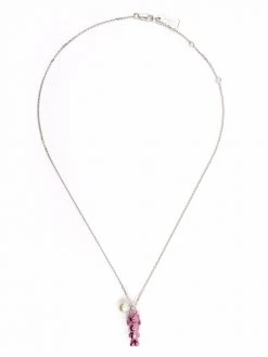 Marc Jacobs Snoopy-pendant pearl-embellished necklace