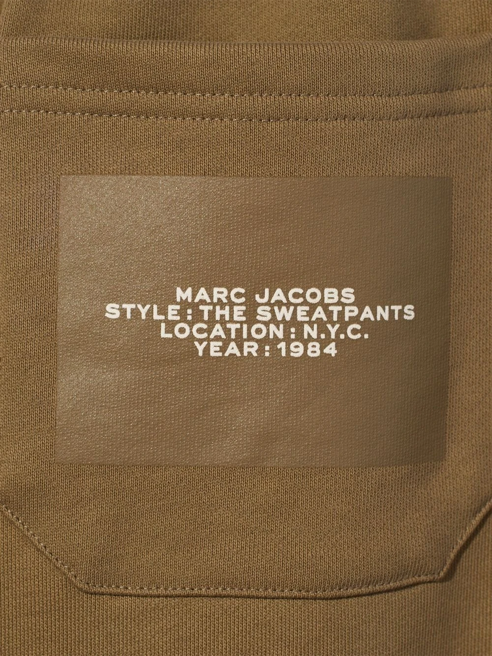 Promo 🧨 Marc Jacobs The Sweatpants cotton track pants ❤️ 7 Marc Jacobs The Sweatpants cotton track pants